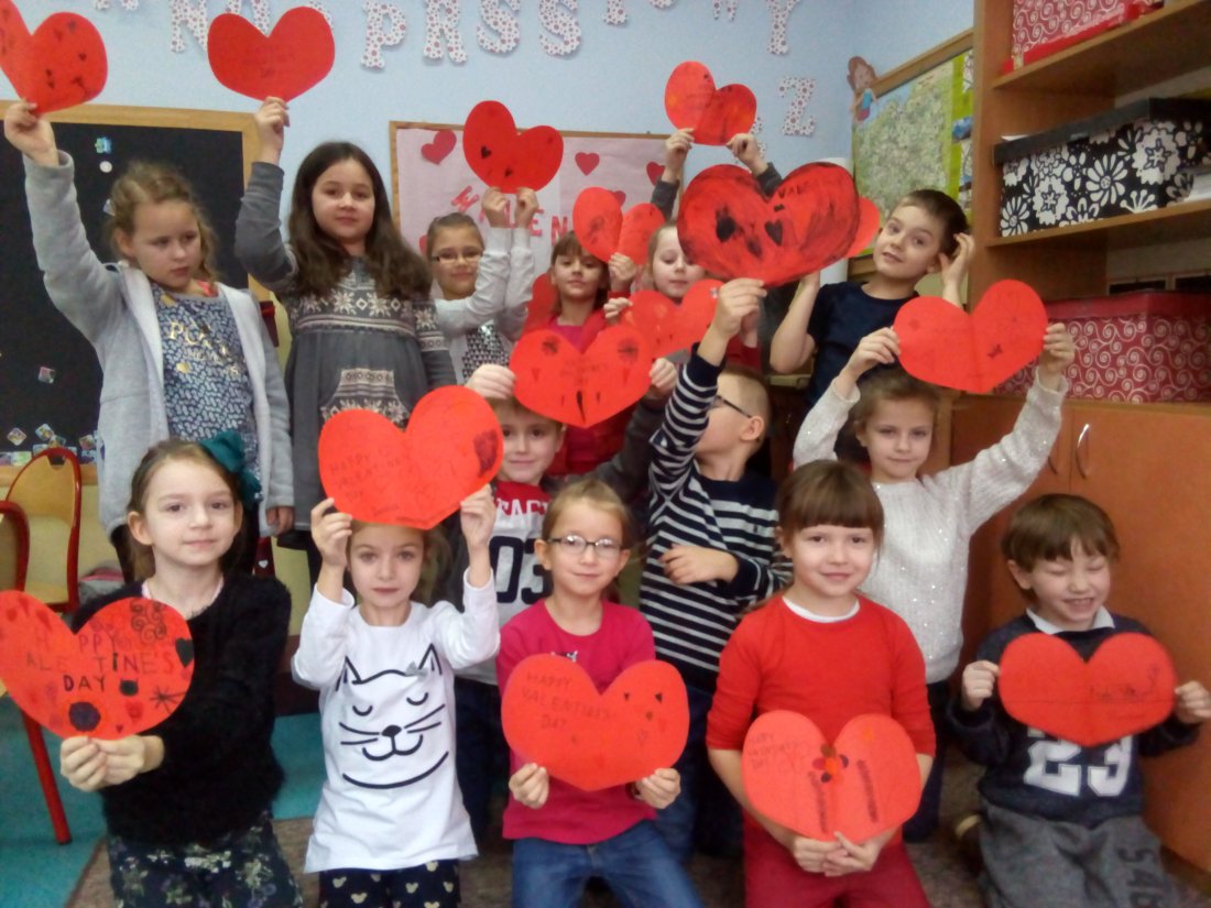 Uczniowie Zespołu Szkół w Sławsku w Globalnym Projekcie  GLOBAL VIRTUAL VALENTINE`S PROJECT