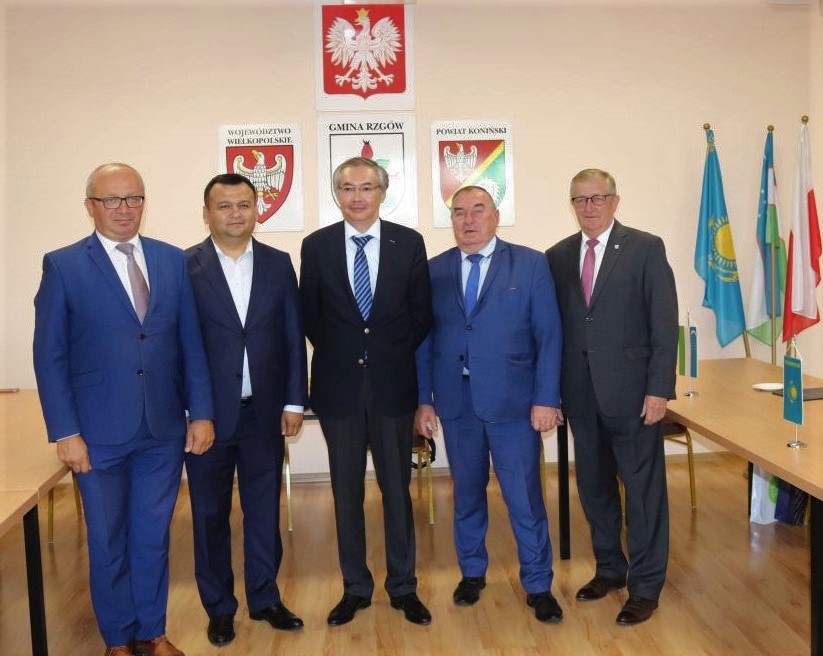 Wizyta Delegacji z Kazachstanu i Uzbekistanu w Gminie Rzgw