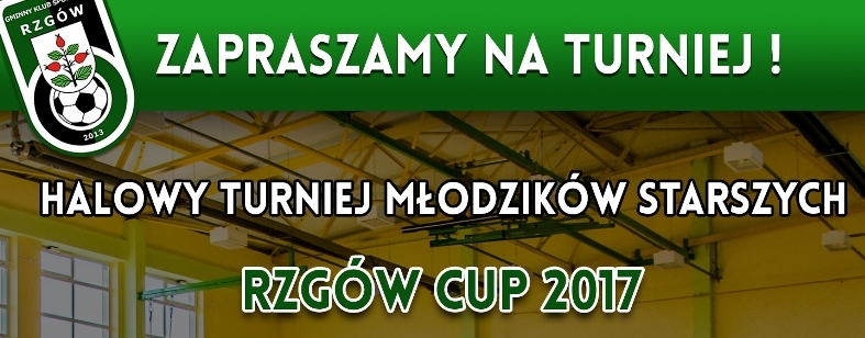 Halowy Turniej Modzikw Starszych RZGW CUP 2017