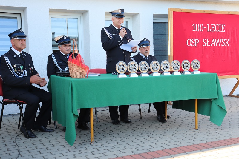 100-lecie istnienia Ochotniczej Straży Pożarnej w Sławsku