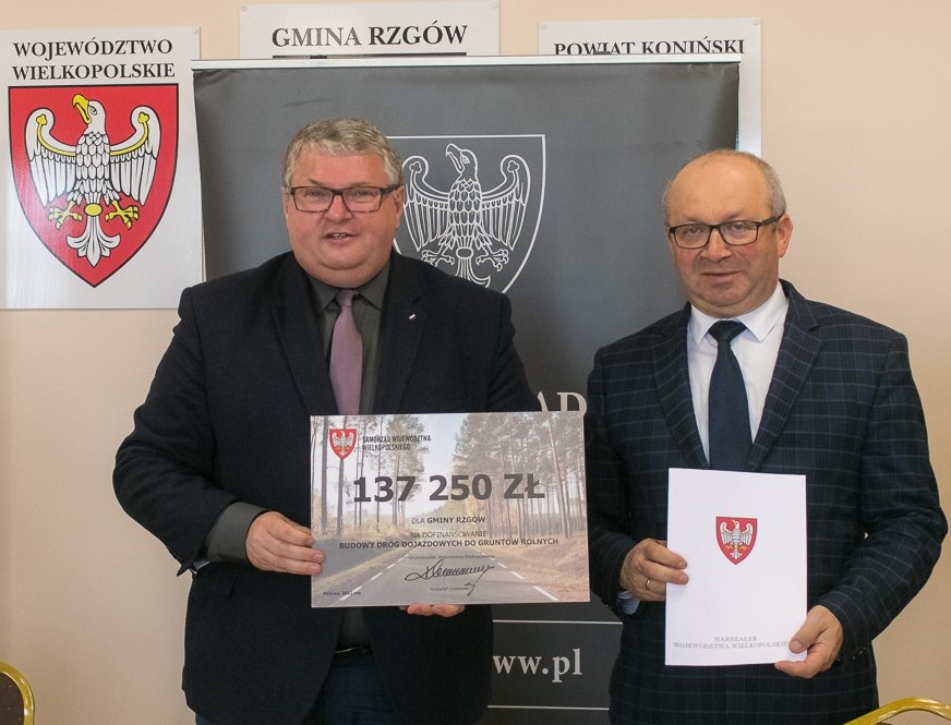 Ponad 1,4 mln zł dla gmin powiatu konińskiego
