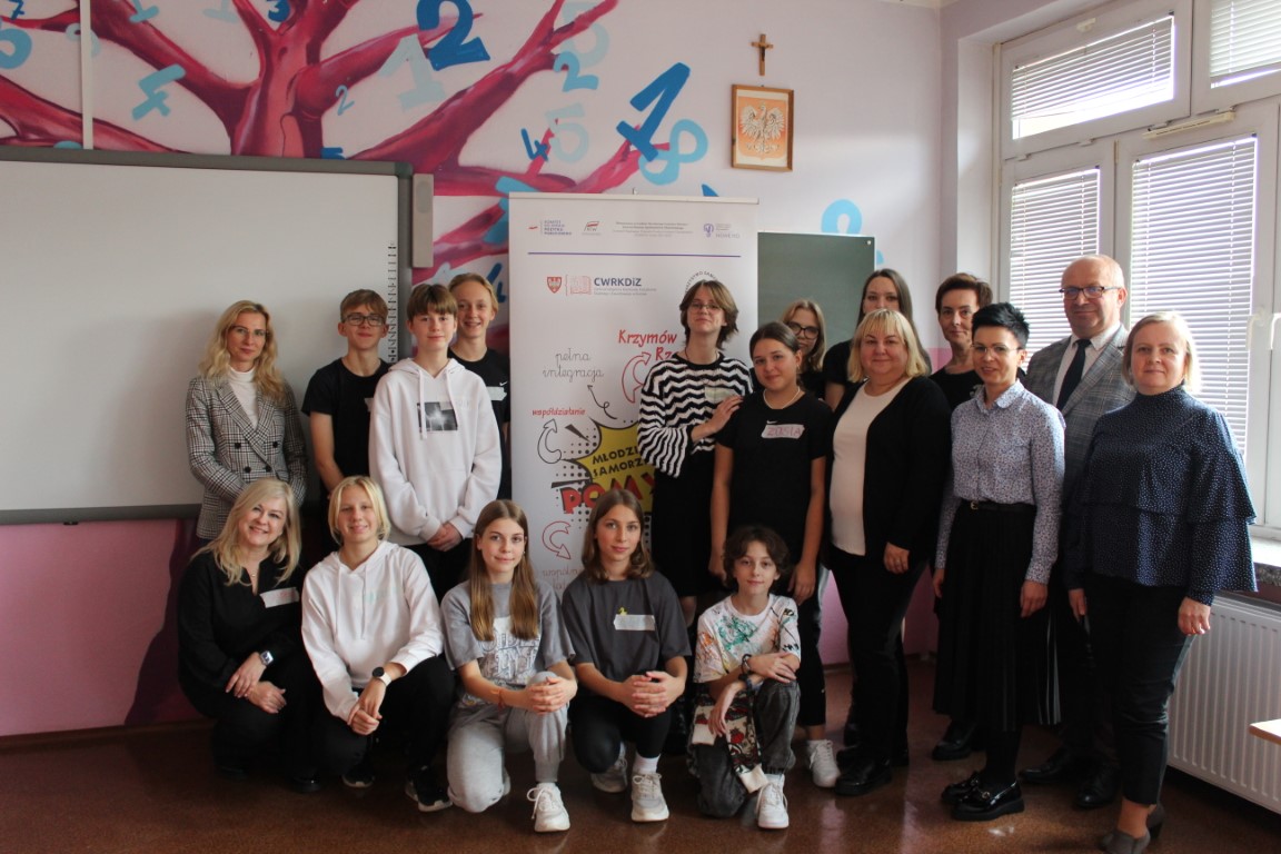 Młodzi liderzy samorządności w Szkole Podstawowej w Sławsku