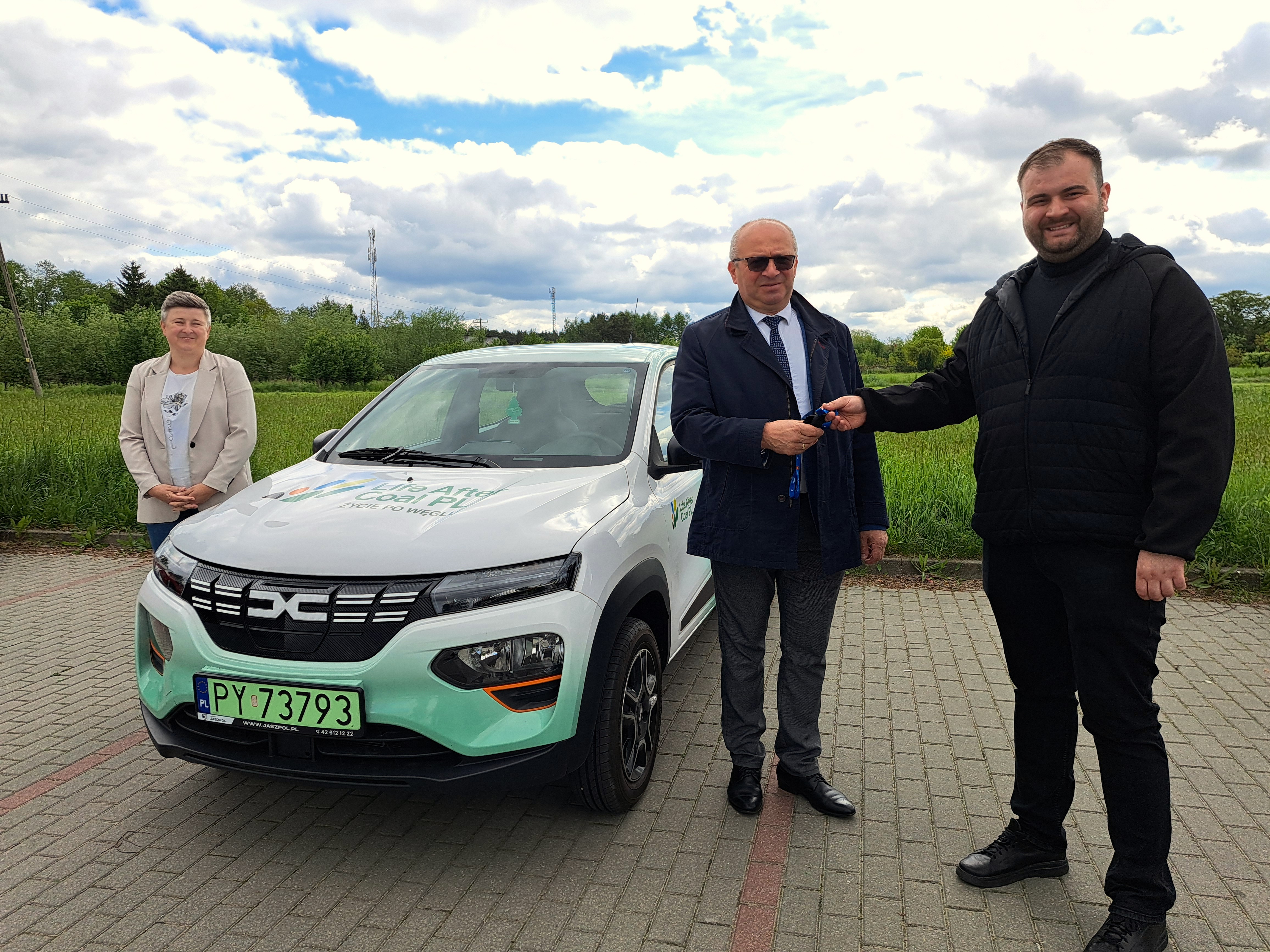 Samochd elektryczny w Gminie Rzgw