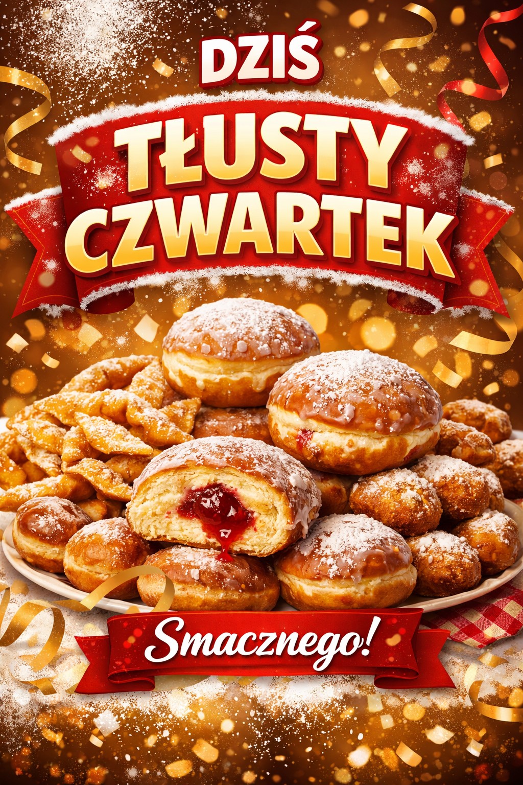 T�usty Czwartek -  tradycyjne �wi�to p�czk�w