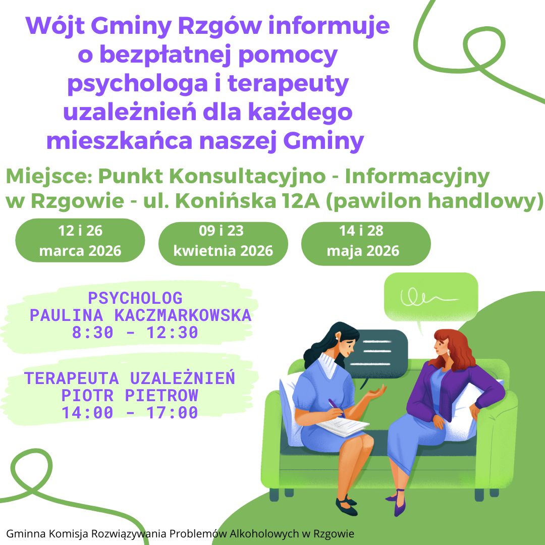 Bezp�atna pomoc psychologa i terapeuty